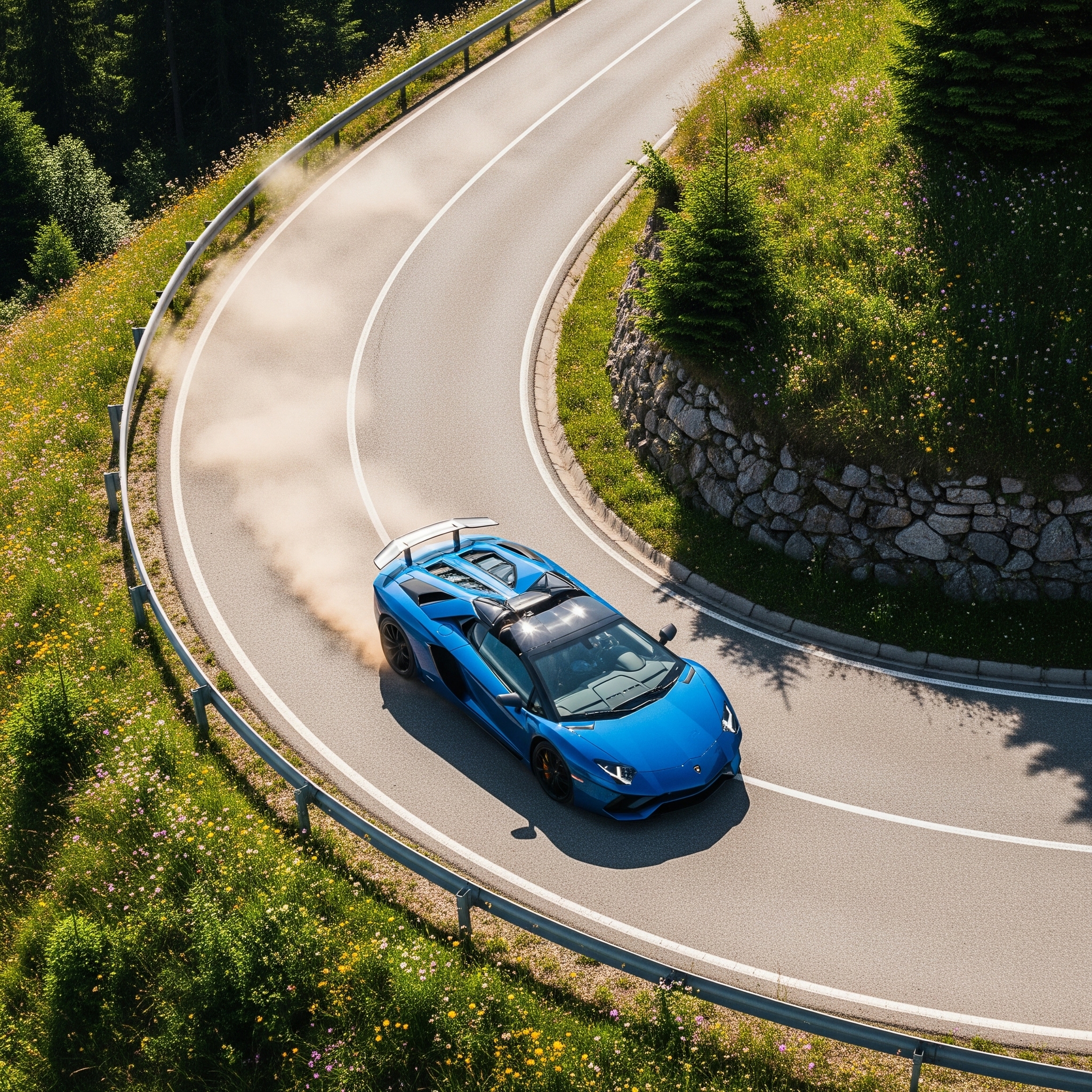 Exotic supercar under a discreet concierge ownership structure